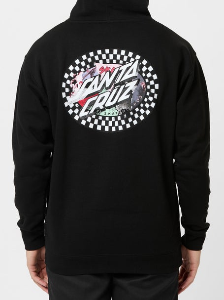 Santa Cruz Collage Oval Dot Hoodie\Black