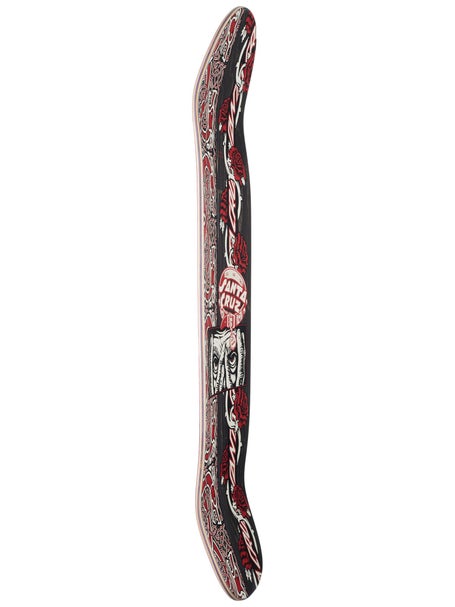 Planche De Skateboard (Deck) Santa Cruz Dressen Spider Noir 9,25" De Large - Neuf