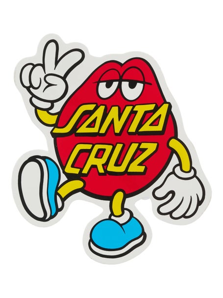 Santa Cruz Dot Guy Sticker