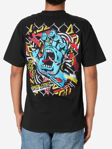 Santa Cruz Damaged Hand T-Shirt\Black