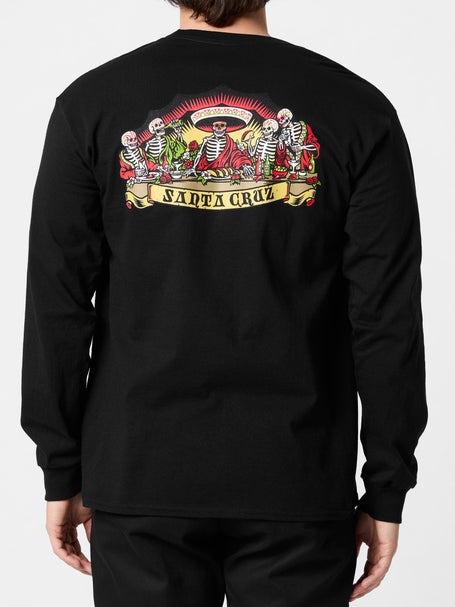 Santa Cruz Guzman Dead Diners Longsleeve T-Shirt\Black