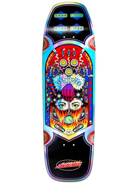 Santa Cruz Delfino Pinball Deck 9.14 x 31.5