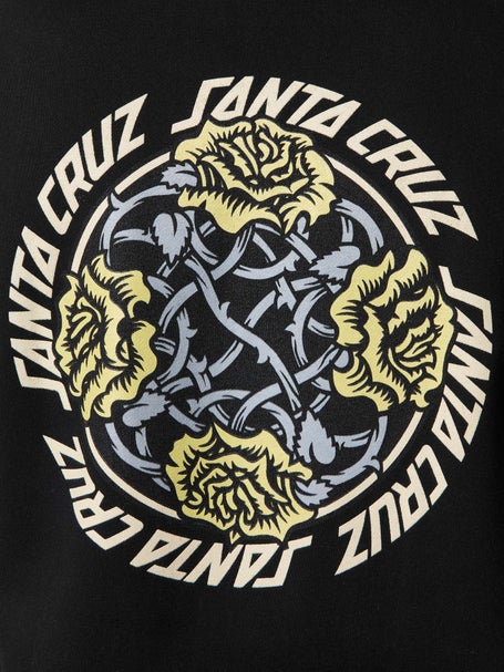 Santa Cruz Dressen Rose Solo Hoodie\Black