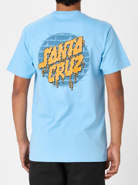 Santa Cruz Delfino Spotlight Dot T-Shirt\Sky Blue