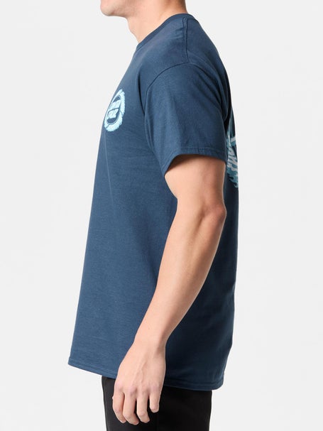 Santa Cruz Flame Ringed Dot T-Shirt\Blue Dusk