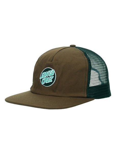 Santa Cruz Cruz Embroidered Snapback Hat\Brown/Black