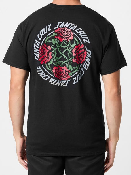 Santa Cruz Dressen Rose Solo T-Shirt Black | Skate Warehouse