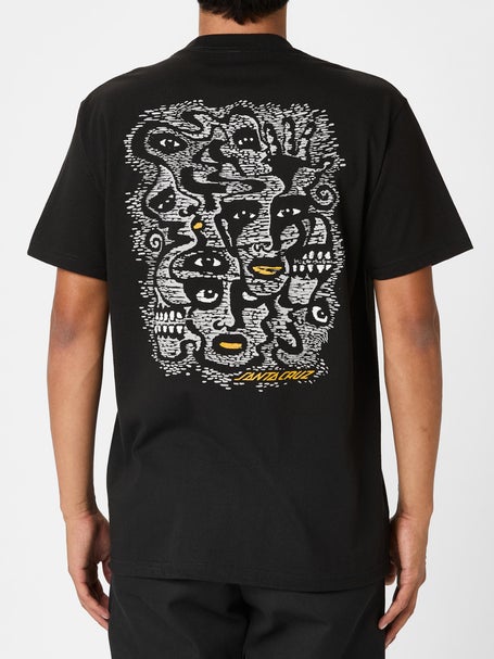 Santa Cruz Wood Cut T-Shirt\Black