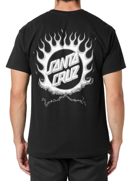 Santa Cruz Forging Dot T-Shirt\Black