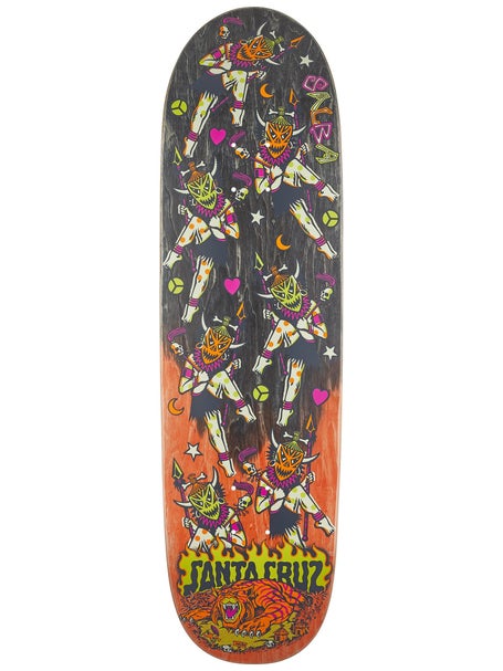 Santa Cruz Salba Firedance Shaped Deck 8.8 x 32.08