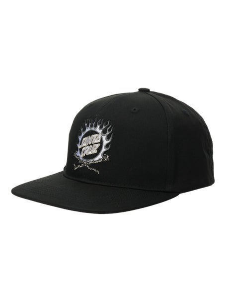 Santa Cruz Forging Dot Snapback Hat\Black