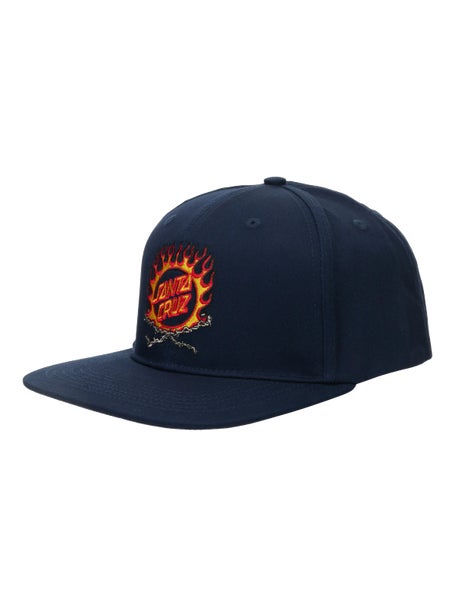 Santa Cruz Forging Dot Snapback Hat\Navy