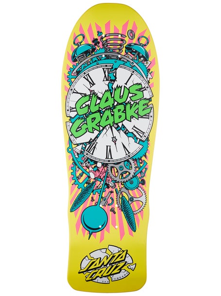 Santa Cruz Grabke Exploding Clock Reissue Deck 10.04