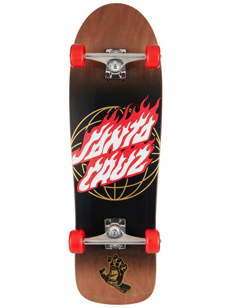 Santa Cruz Global Flame Dot Cruzer Complete 9.7 x 31.7