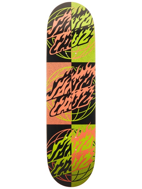 Santa Cruz Global Flame Dots Deck 8.5 x 32.2