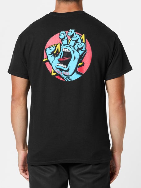 Santa Cruz Hand Dot T-Shirt\Black
