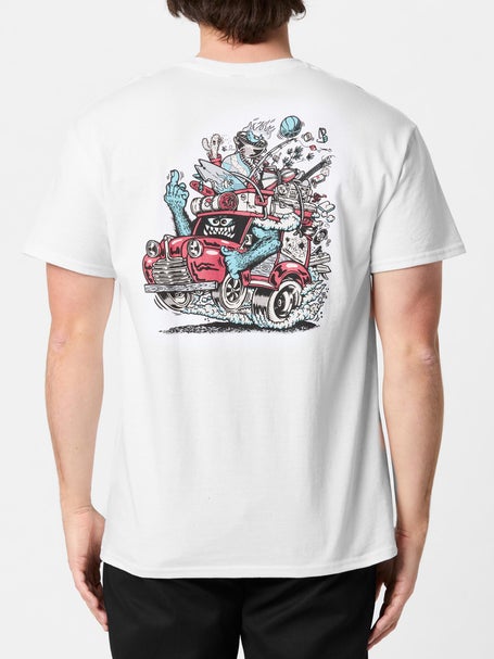 Santa Cruz Johnson Beast Wagon T-Shirt\White