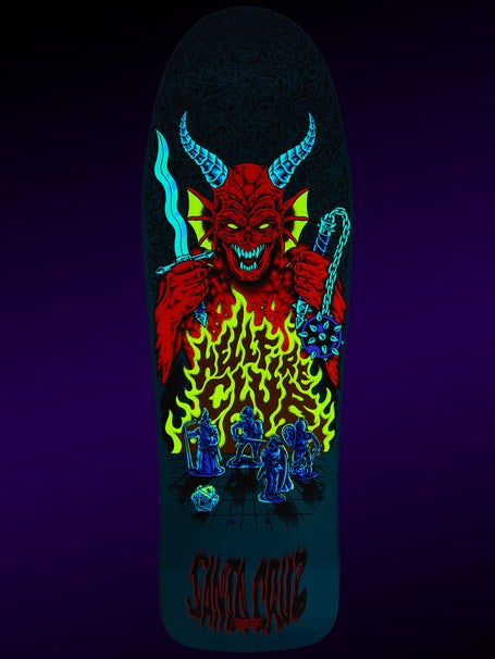 Santa Cruz Stranger Things Knox Hellfire Pit Deck 10.07