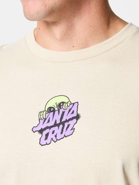 Santa Cruz Knibbs Invasion Hand T-Shirt\Sand