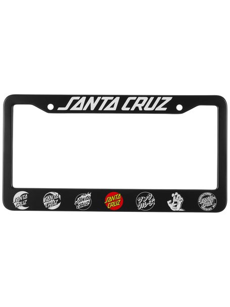 Santa Cruz Logo Classic License Plate Frame