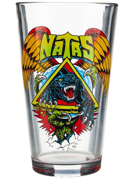 Santa Cruz Natas SC Panther Pint Glass