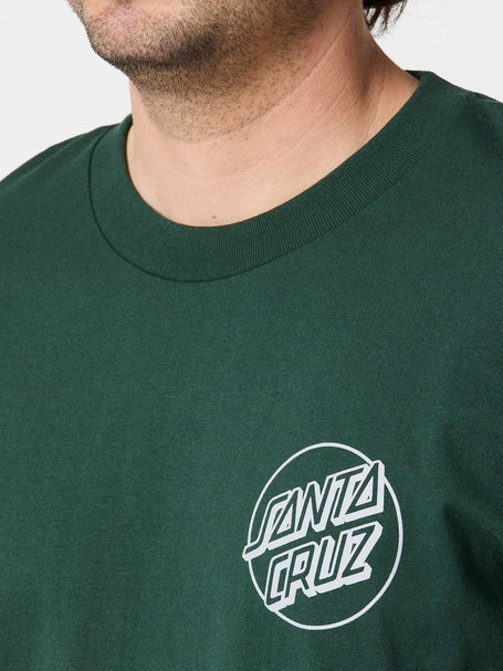 Santa Cruz Opus Dot T-Shirt\Forest/Grey