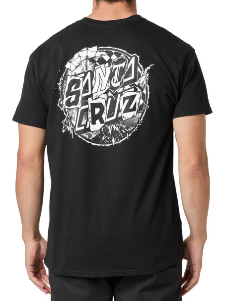 Santa Cruz Pay Off Dot T-Shirt\Black