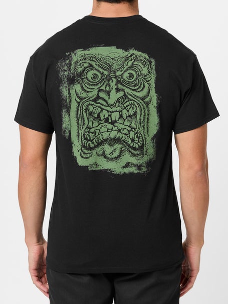 Santa Cruz Roskopp Block Face T-Shirt\Black