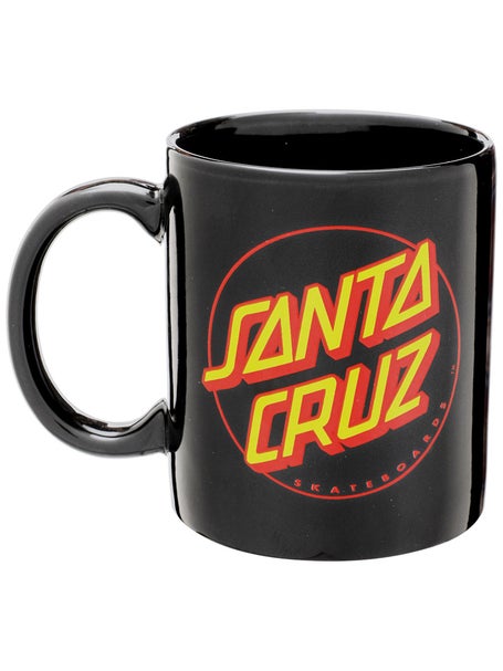 Santa Cruz Classic Dot Mug Black