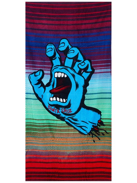 Santa Cruz Screaming Hand Towel Serape