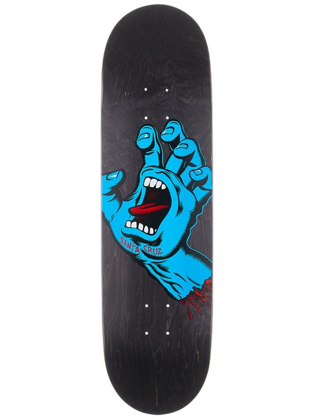 Santa Cruz Screaming Hand Black Deck 8.60 x 31.95