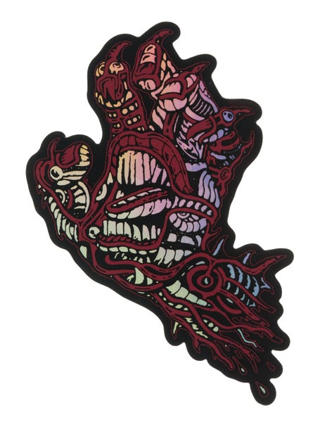 Santa Cruz Scourge Hand Sticker