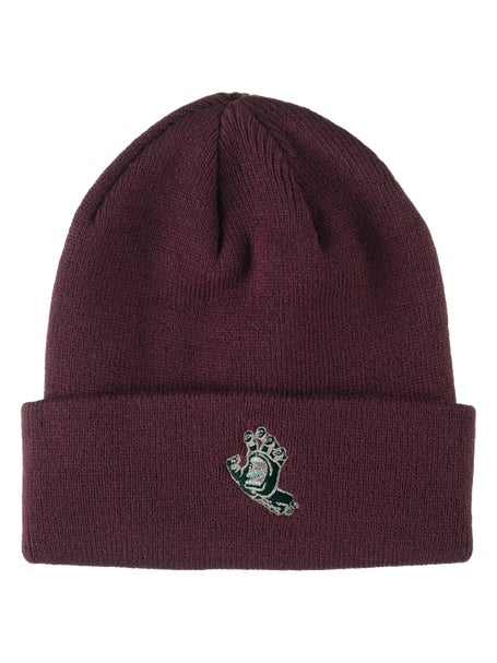 Santa Cruz Screaming Hand Beanie\Black Rose