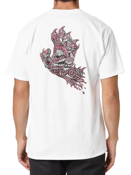 Santa Cruz Scourge Hand T-Shirt\White