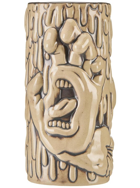 Santa Cruz Screaming Hand Tiki Mug Sandstone