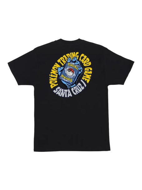 Santa Cruz Pokémon TCG Hand T-Shirt\Black