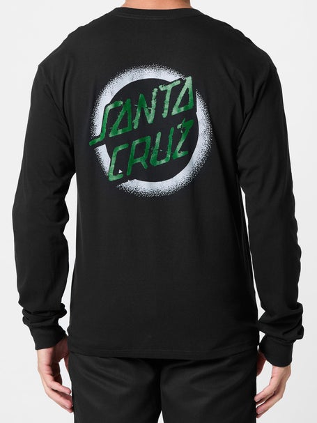 Santa Cruz Vile Dot Lonsleeve T-Shirt\Black