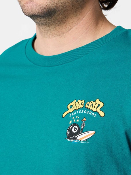 Santa Cruz Winkowski 8Ballr Trip T-Shirt\Galapagos Blue