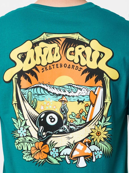 Santa Cruz Winkowski 8Ballr Trip T-Shirt\Galapagos Blue