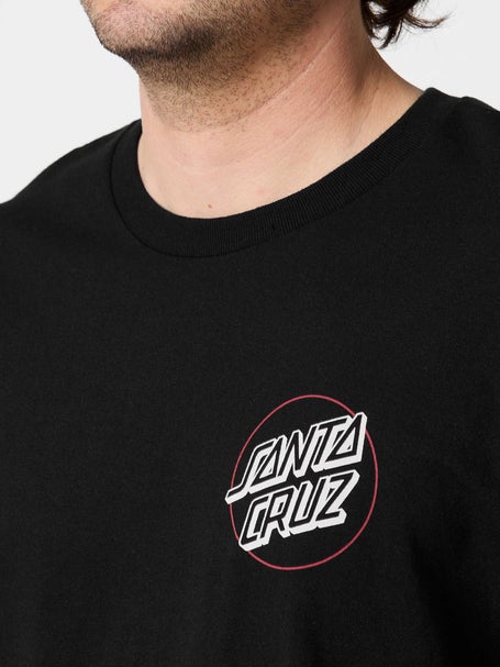 Santa Cruz Wooten Duo Inverse T-Shirt\Black