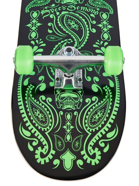Speed Demon Bandana Black/Green Complete 8.25 x 32.12