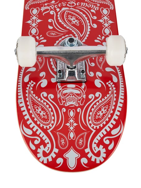 Speed Demon Bandana Red/White Complete 7.75 x 31