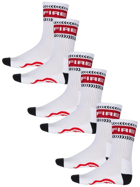 Spitfire Classic 87 Bighead Swirl 3-Pack Socks\White