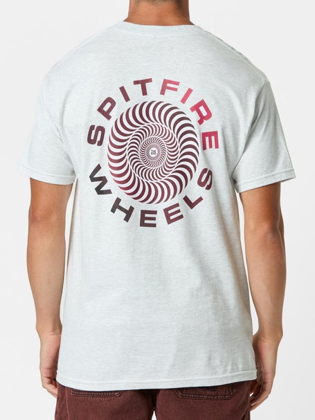 Spitfire Classic 87 Swirl Fade Fill T-Shirt\Ash Grey