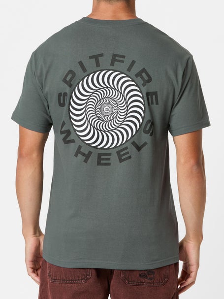 Spitfire Classic 87 Swirl Fill T-Shirt\Charcoal