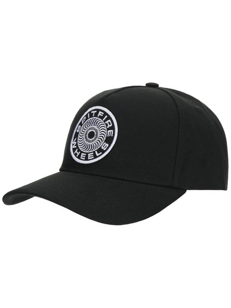 Spitfire Classic 87 Swirl Patch Snapback Hat\Black/Wht