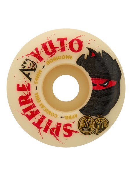 Spitfire x April F4 Yuto Conical Full 99a Wheels