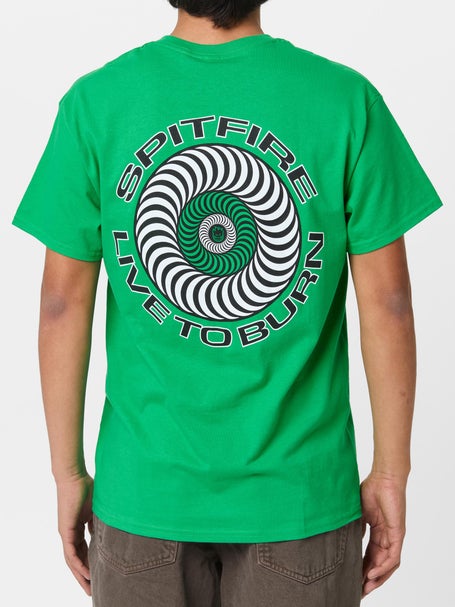 Spitfire Live To Burn Classic T-Shirt\Irish Green