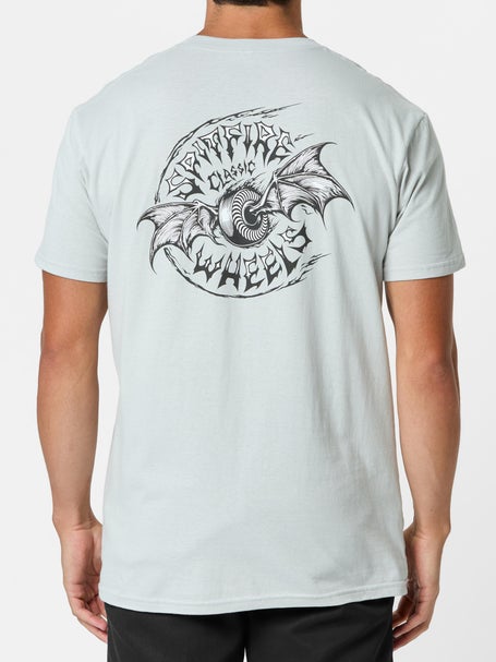 Spitfire Batwing Classic Ringspun T-Shirt\Silver