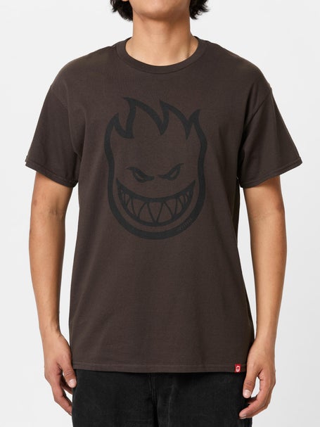 Spitfire Bighead T-Shirt\Dark Chocolate
